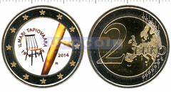 Финляндия 2 евро 2014 Илмари Тапиоваара (C)