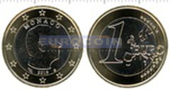 Монако 1 евро 2020 Альберт II