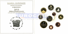 Словения набор евро 2013 PROOF (10 монет)