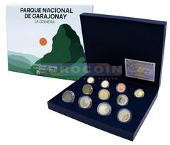 Испания набор евро 2022 (11 монет) PROOF