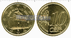 Сан Марино 10 центов 2013