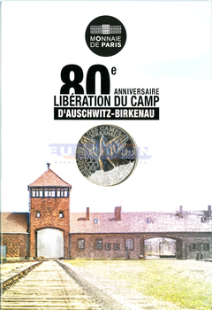 Франция 10 Евро 2025 Освенцим UNC