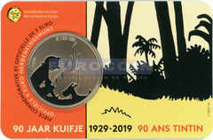 Бельгия 5 евро 2019 ТинТин