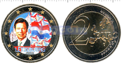 Люксембург 2 евро 2022 Флаг Люксембурга (C)