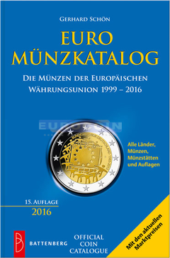 Каталог евро монет 2016