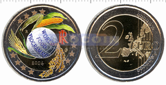 Италия 2 евро 2004 ФАО (C)