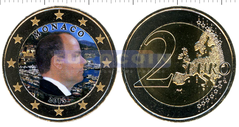 Монако 2 евро 2015 Альберт II (C)