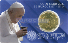 Ватикан 50 центов 2023 BU