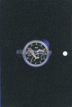 Финляндия 2 евро 2025 Легкая атлетика PROOF