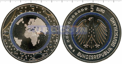 Германия 5 евро 2016 Планета Земля