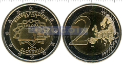 Словения 2 евро 2007 Римский договор