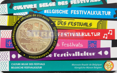 Бельгия 2,5 евро 2023 Фестиваль