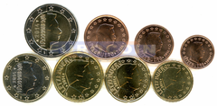 Люксембург набор евро 2014 UNC