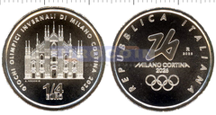 Италия 1/4 Евро 2025 Милан