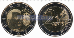 Люксембург 2 евро 2010 Герб Великого герцога