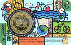 Бельгия 2,5 евро 2023 Велосипед в Бельгии