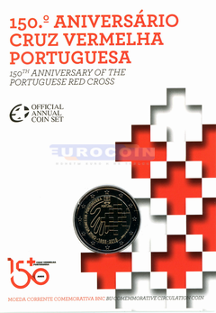Португалия 2 евро 2015 Красный Крест BU