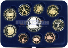 Италия набор евро 2016 PROOF (10 монет)