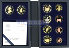 Сан-Марино набор евро 2025 (10 монет) PROOF