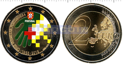 Португалия 2 евро 2015 Красный Крест (C)