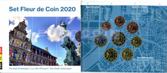 Бельгия набор евро 2020 BU (10 монет)