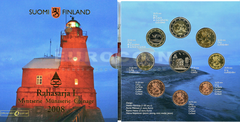 Финляндия набор евро 2008 I BU (8 монет)