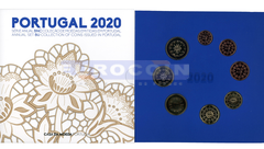 Португалия набор евро 2020 BU (8 монет)