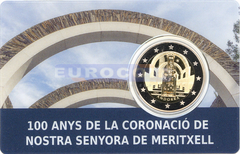 Андорра 2 евро 2021 Коронация Богоматери PROOF