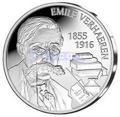 Бельгия 5 евро 2016 Эмиль Верхарн