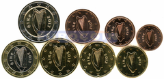 Ирландия набор евро 2013 UNC