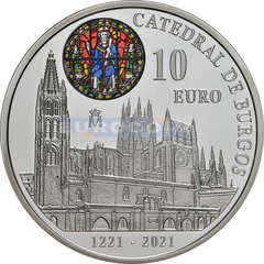Испания 10 евро 2021 Бургос