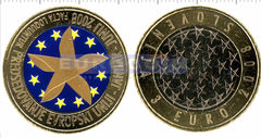 Словения 3 евро 2008 Председательство в Евросоюзе (C)