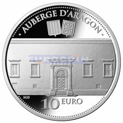 Мальта 10 евро 2014 Оберж де Арагон