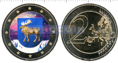 Латвия 2 евро 2018 Земгале (C)
