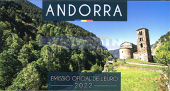 Андорра 2 x 1,25 евро 2022  Красная белка и Сен-Жан-де-Касель BU