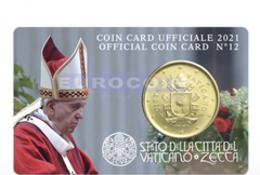 Ватикан 50 центов 2021 BU