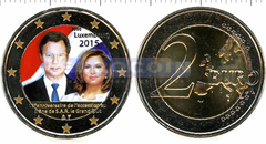 Люксембург 2 евро 2015 Вступление на трон Герцога Генри (C)