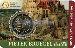Бельгия 2 евро 2019 Питер Брейгель BU