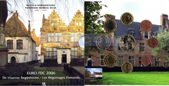 Бельгия набор евро 2006 BU (8 монет)