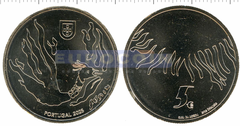 Португалия 5 евро 2025 Феникс