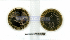 Швейцария 10 франков 2008 Орел