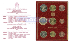 Ватикан набор евро 2021 (9 монет)