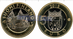 Финляндия 5 евро 2015 Хяме VIII