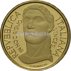 Италия 10 Евро 2021 Император Константин I Великий
