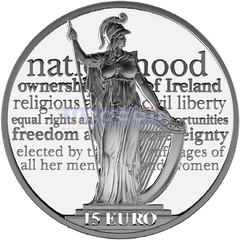 Ирландия 15 Евро 2016 Пасхальное восстание