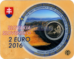 Словакия 2 евро 2016 Председательство в ЕС BU