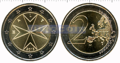 Мальта 2 евро 2013 Регулярная