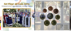 Бельгия набор евро 2026 BU (10 монет)