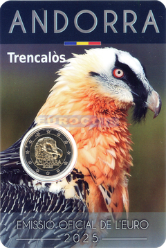 Андорра 2 евро 2025 Бородач BU