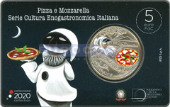 Италия 5 Евро 2020 Пицца Моцарелла